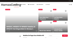 Desktop Screenshot of hamzacoding.com